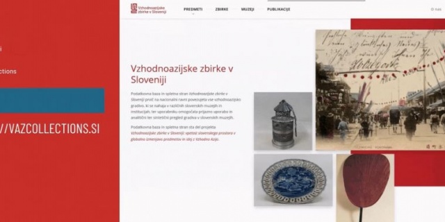 Artefacts from the Maritime Museum Sergej Mašera Piran on the website of the East Asian Collection in Slovenia 